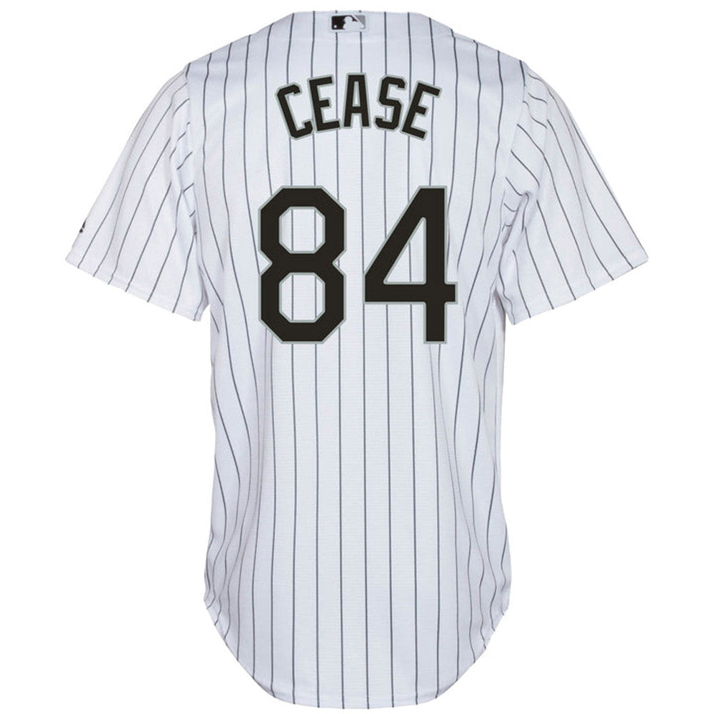 Men's Chicago White Sox Dylan Cease Cool Base Replica Home Jersey - White